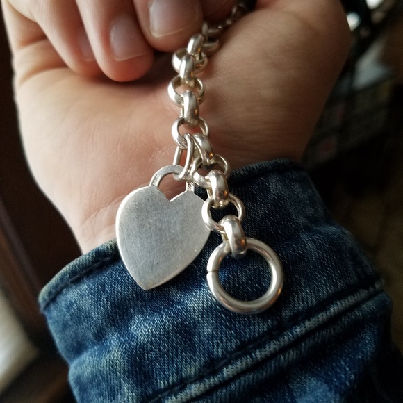 Heart chain necklace - Picture 2 of 2